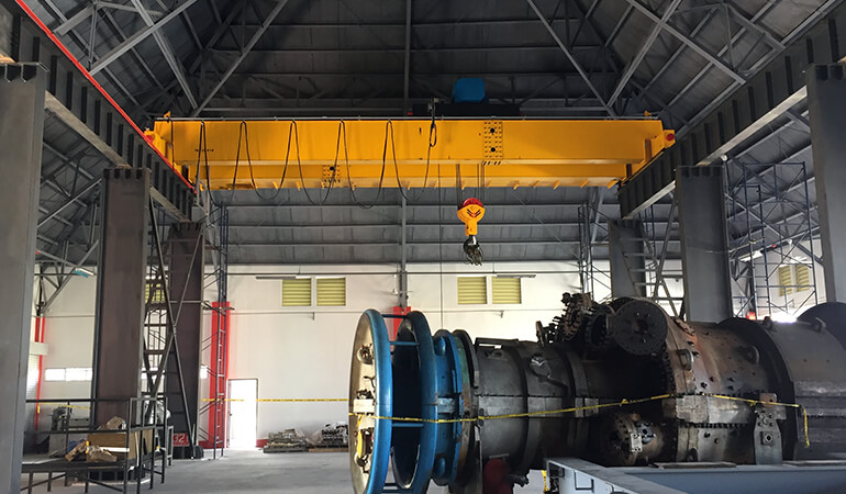 東起集團(tuán)出口菲律賓大學(xué)30噸LH雙梁橋機(jī)